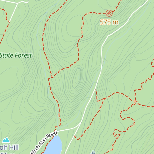 Map of Rocky Knob