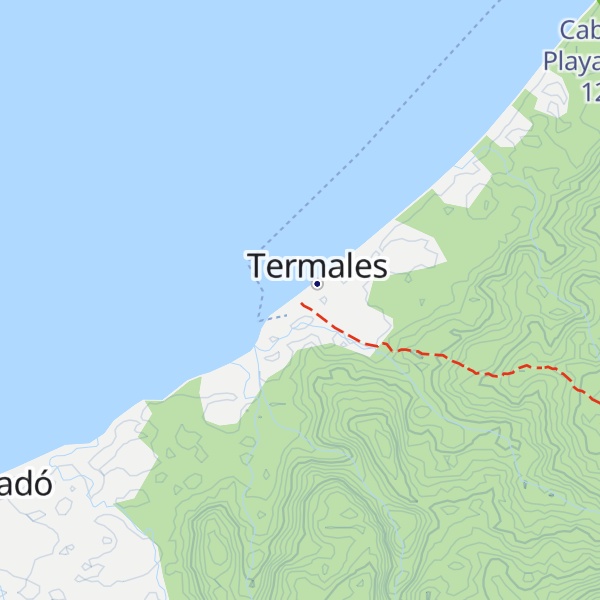 Map of Cabañas Refugio Salomón