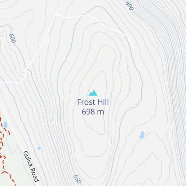 Map of Frost Hill