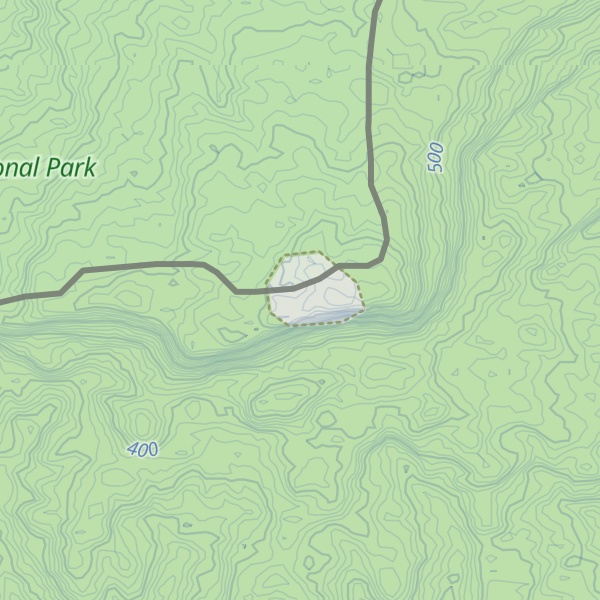 Map of Cerro Mocho