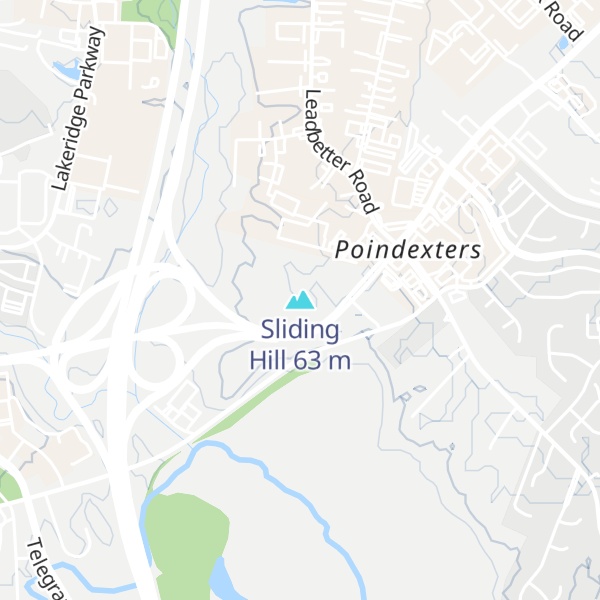 Map of Sliding Hill