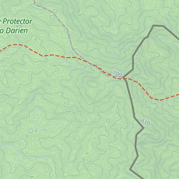 Map of Cerro de Haití