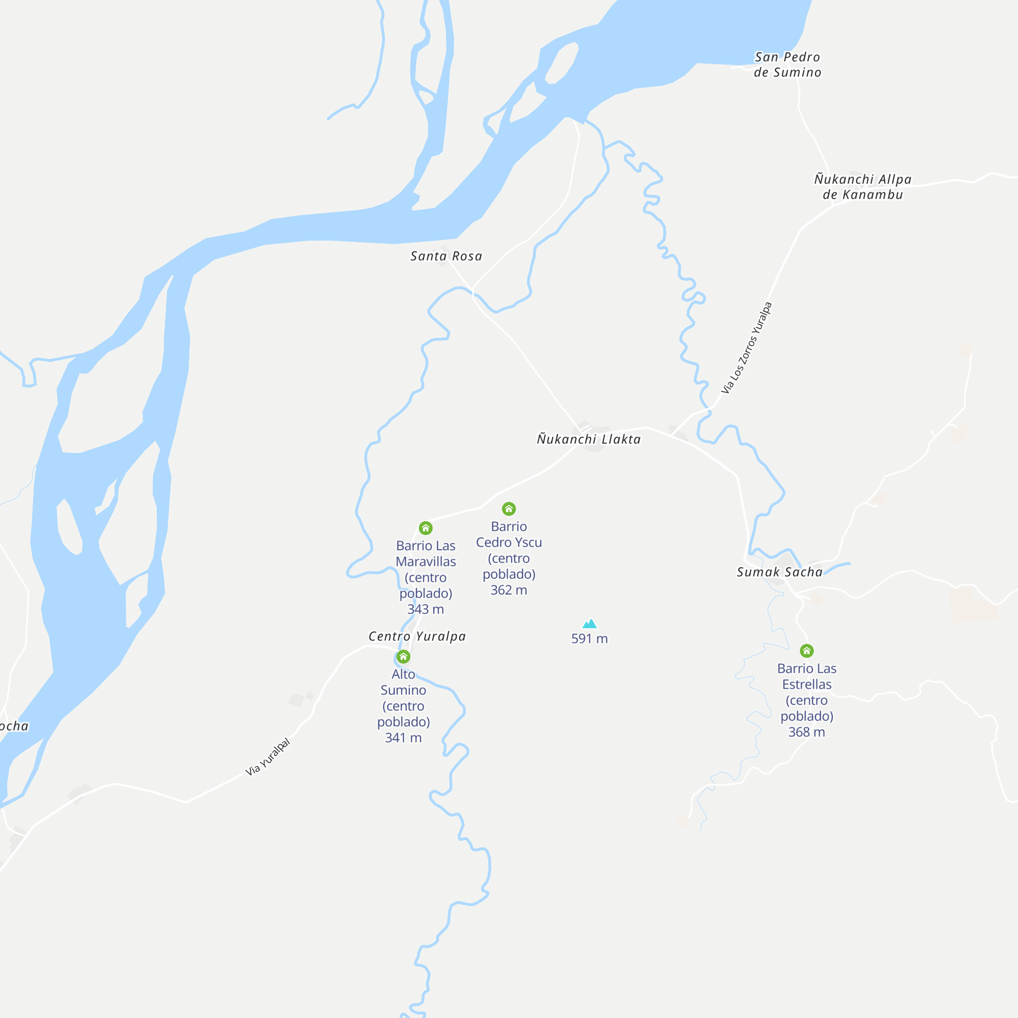 Barrio Cedro Yscu (centro poblado) map