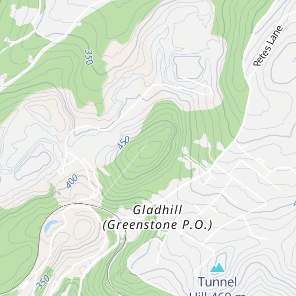 Map of Pine Mountain