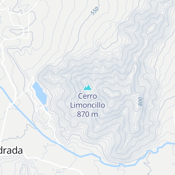 Map of Cerro Limoncillo