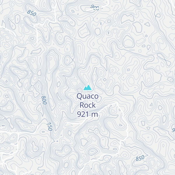 Map of Quaco Rock