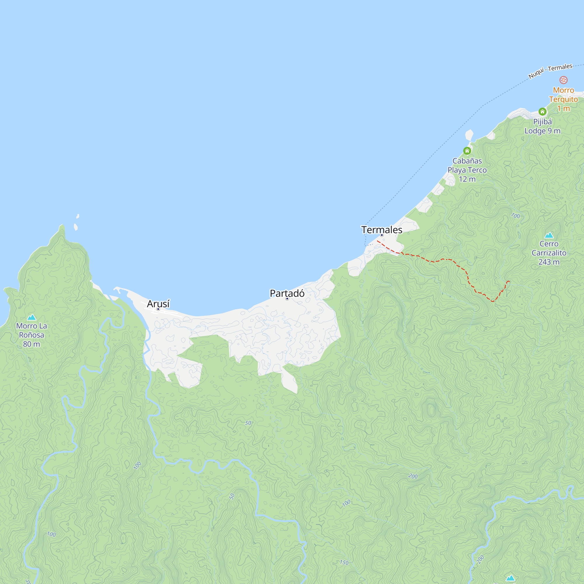 El retoño del negro gozón map