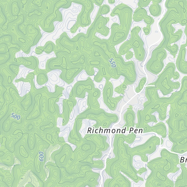 Map of Barnstaple Mountain