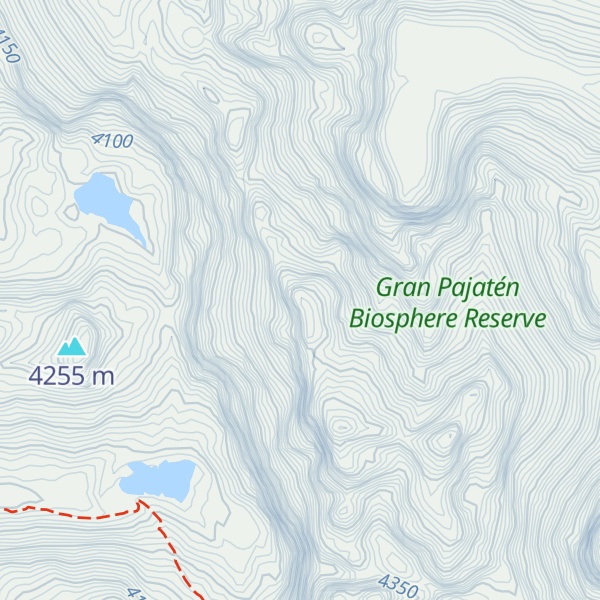 Map of Cerro Alto Punta