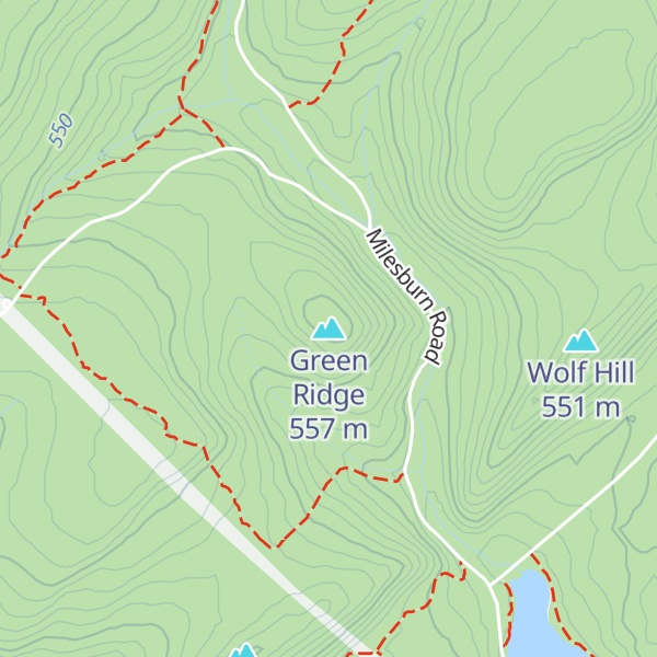 Map of Green Ridge