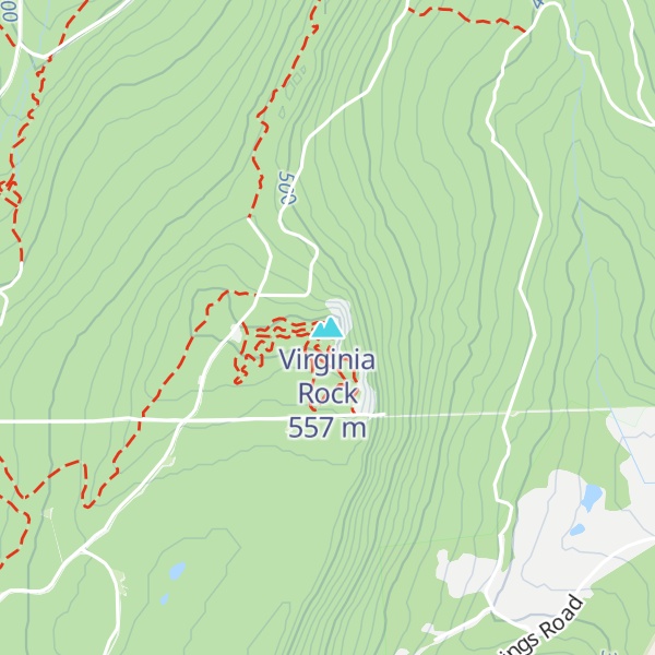 Map of Virginia Rock