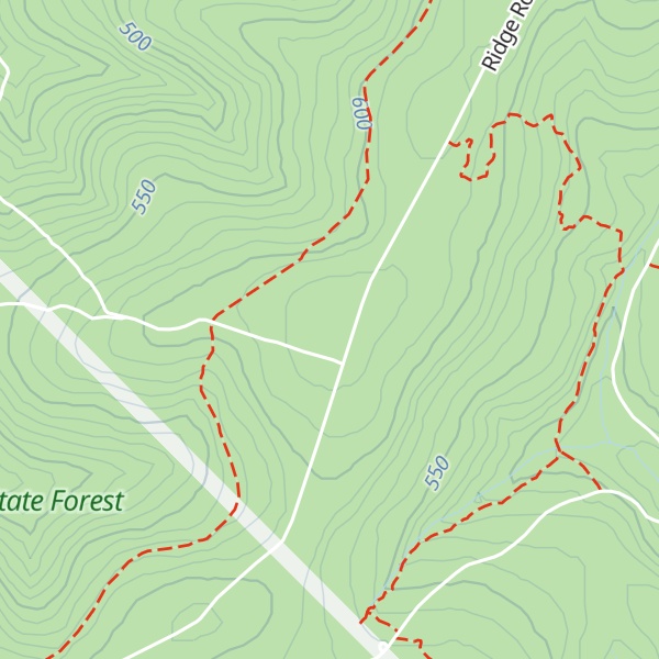 Map of Methodist Hill