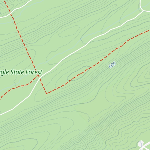 Map of Spruce Mountain