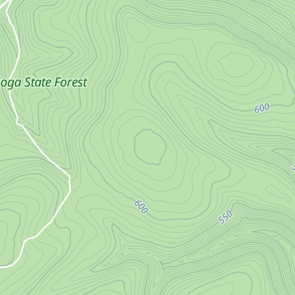 Map of Gleason Hill