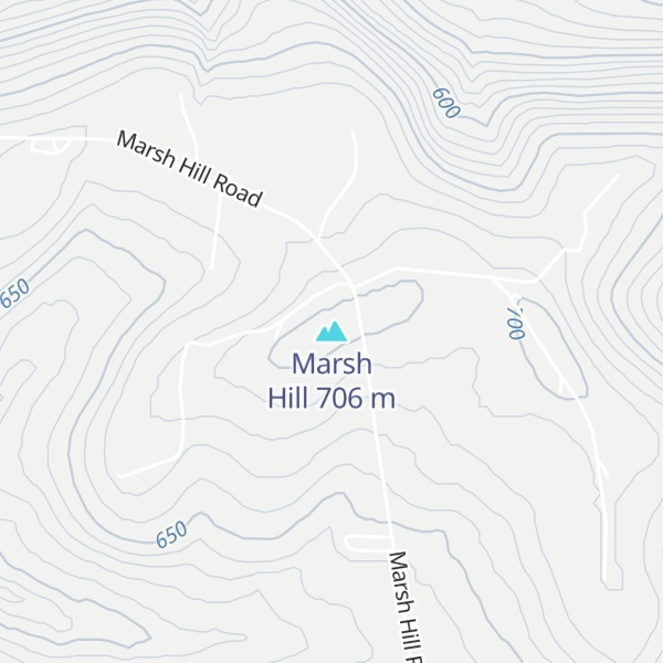 Map of Marsh Hill