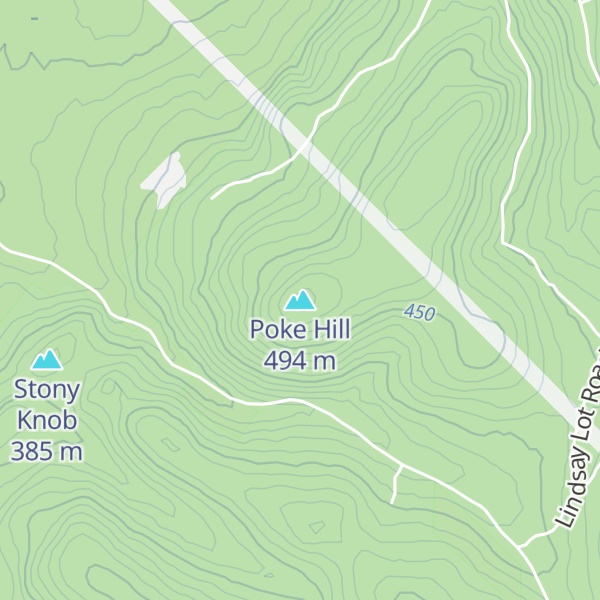 Map of Poke Hill