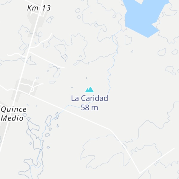 Map of La Caridad
