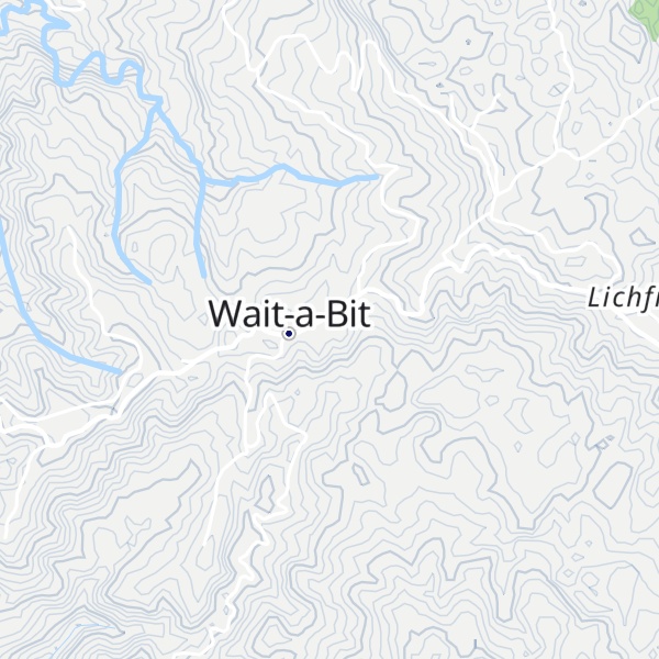 Map of Litchfield Mountain