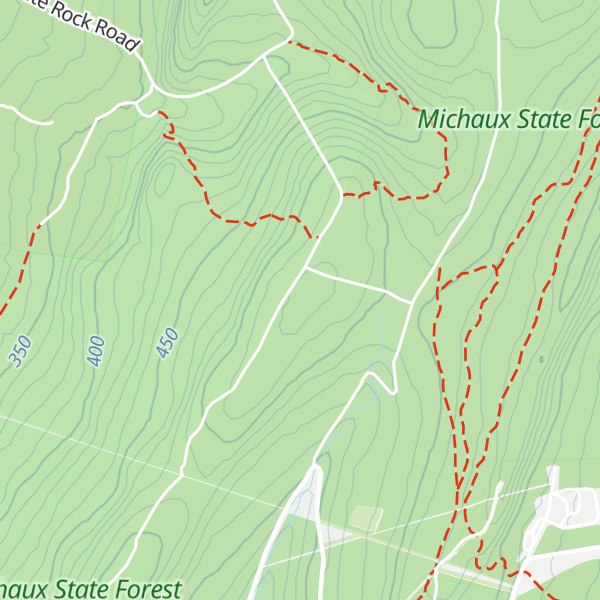 Map of Montalto Mountain