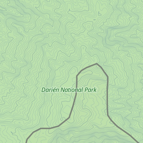 Map of Cerro Quía