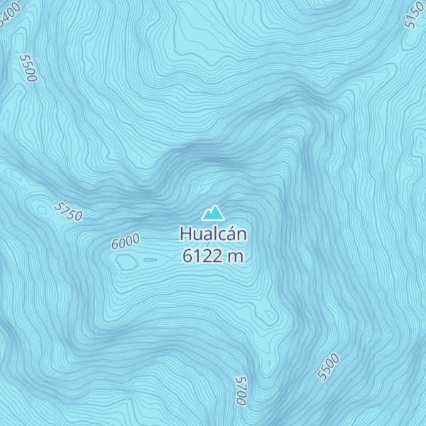 Map of Hualcán