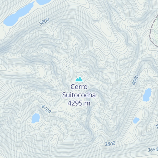 Map of Cerro Suitococha