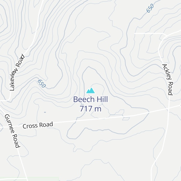 Map of Beech Hill