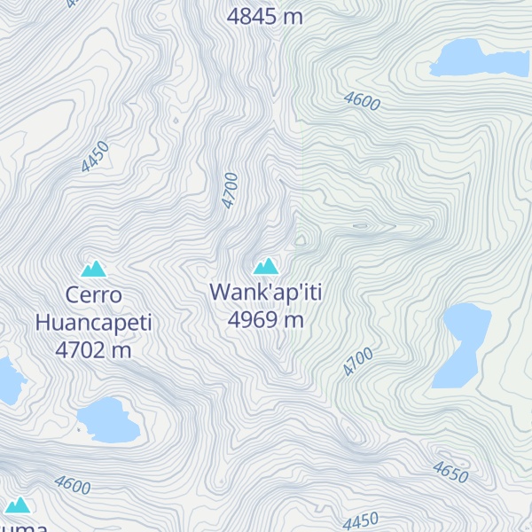 Map of Wank'ap'iti