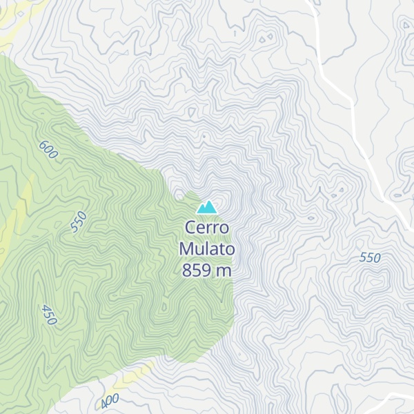 Map of Cerro Mulato