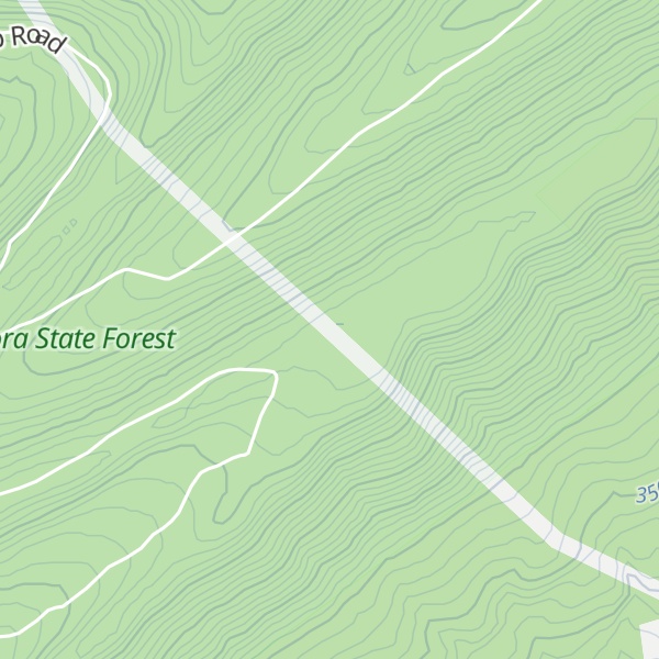 Map of Conococheague Mountain
