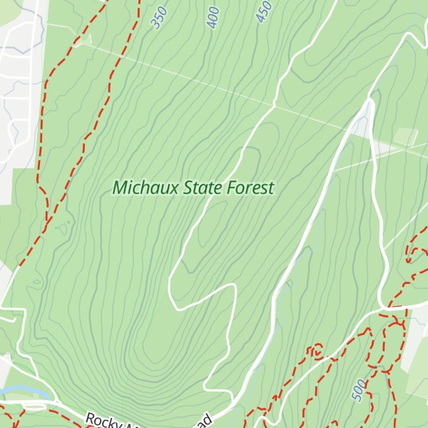 Map of Pine Knob