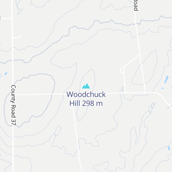 Map of Woodchuck Hill