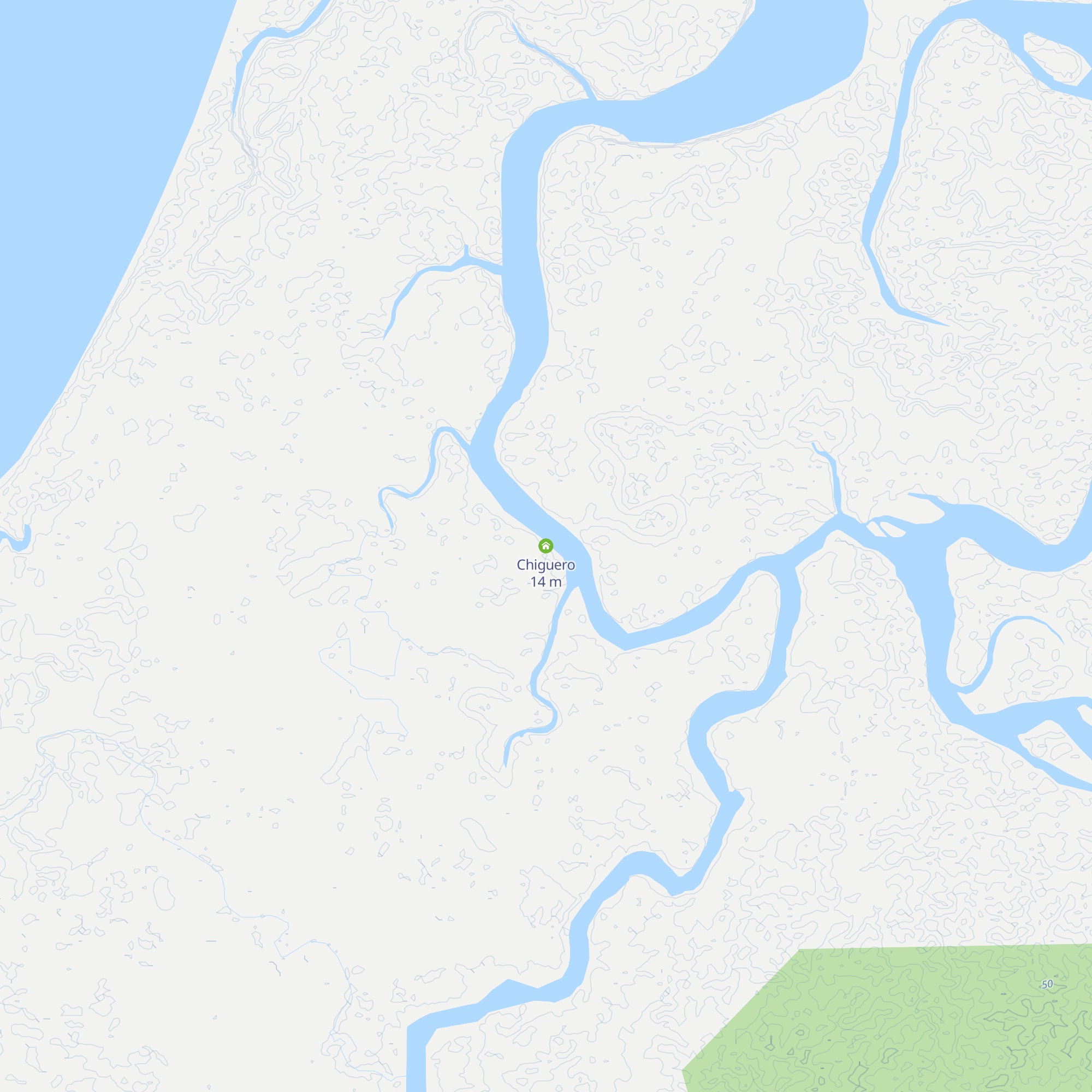 Chiguero map