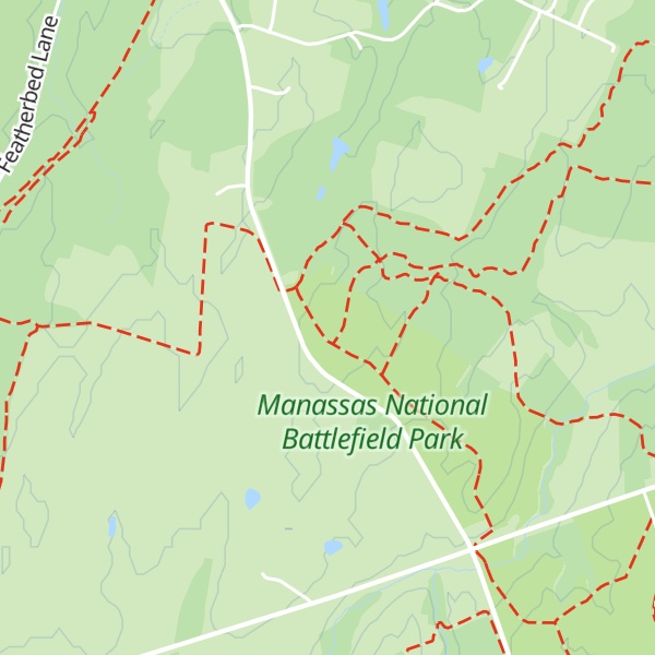 Map of Matthews Hill