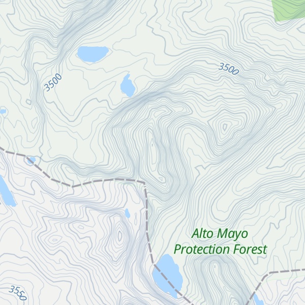 Map of Cerro Jacinto
