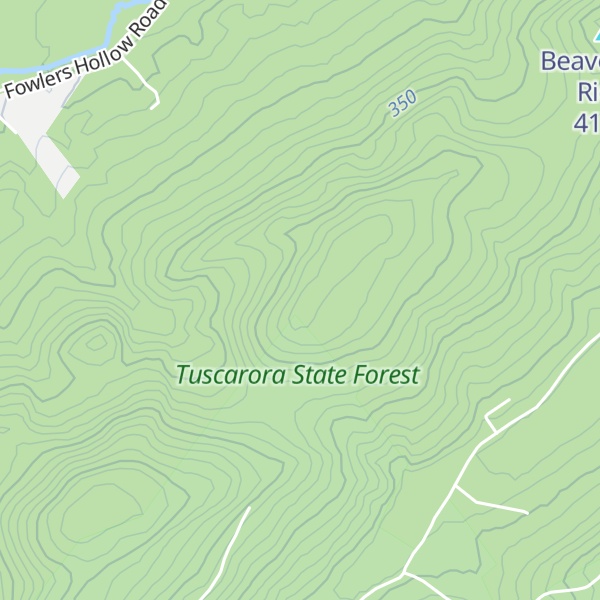 Map of Center Ridge