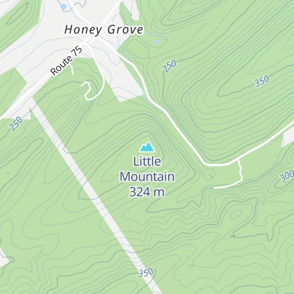 Map of Little Mountain