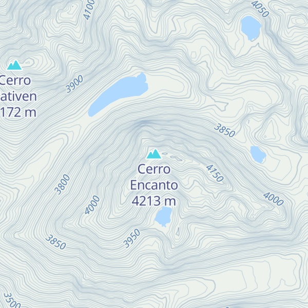 Map of Cerro Encanto
