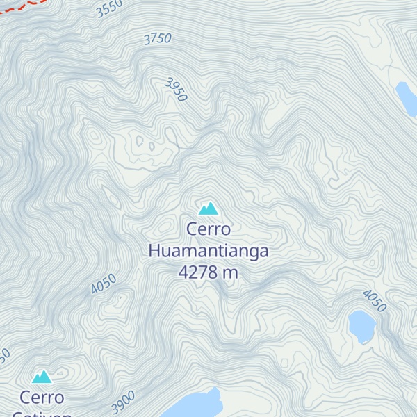 Map of Cerro Huamantianga