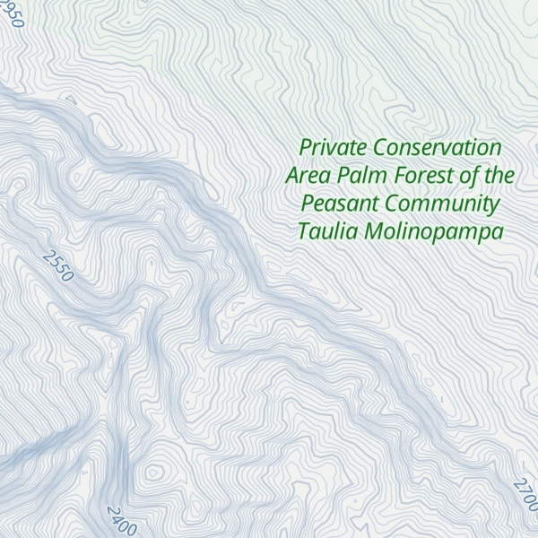 Map of Cerro Copasombrero