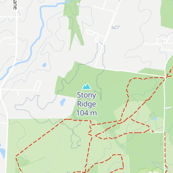 Map of Stony Ridge