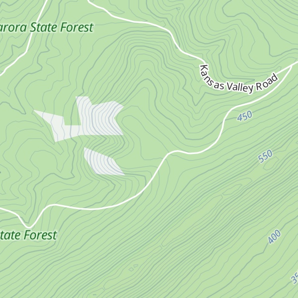 Map of Little Knob