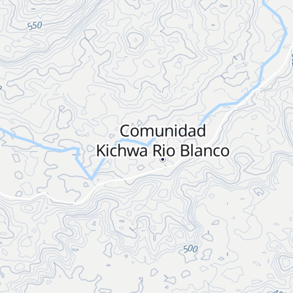 Map of RÍO BLANCO LODGE