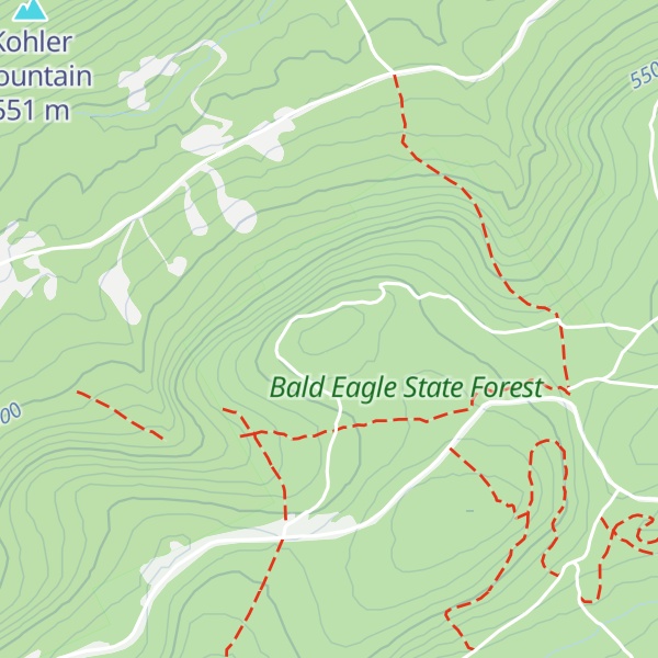 Map of Sand Mountain