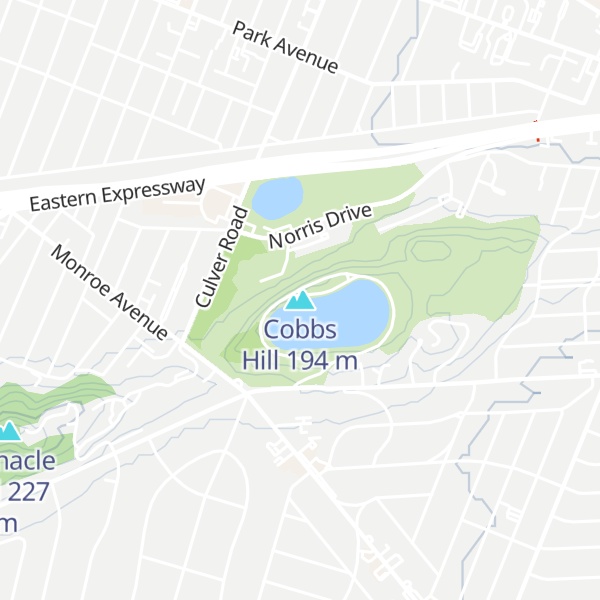 Map of Cobbs Hill