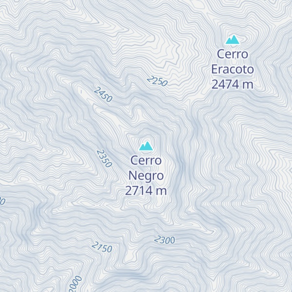 Map of Cerro Negro