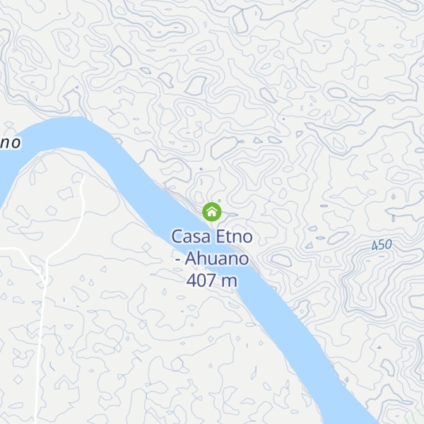Map of Casa Etno - Ahuano