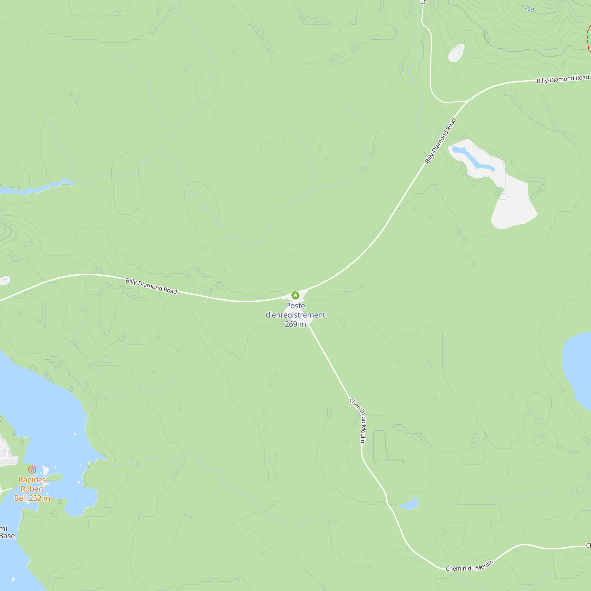 Poste d'enregistrement map