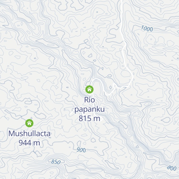Map of Río papanku