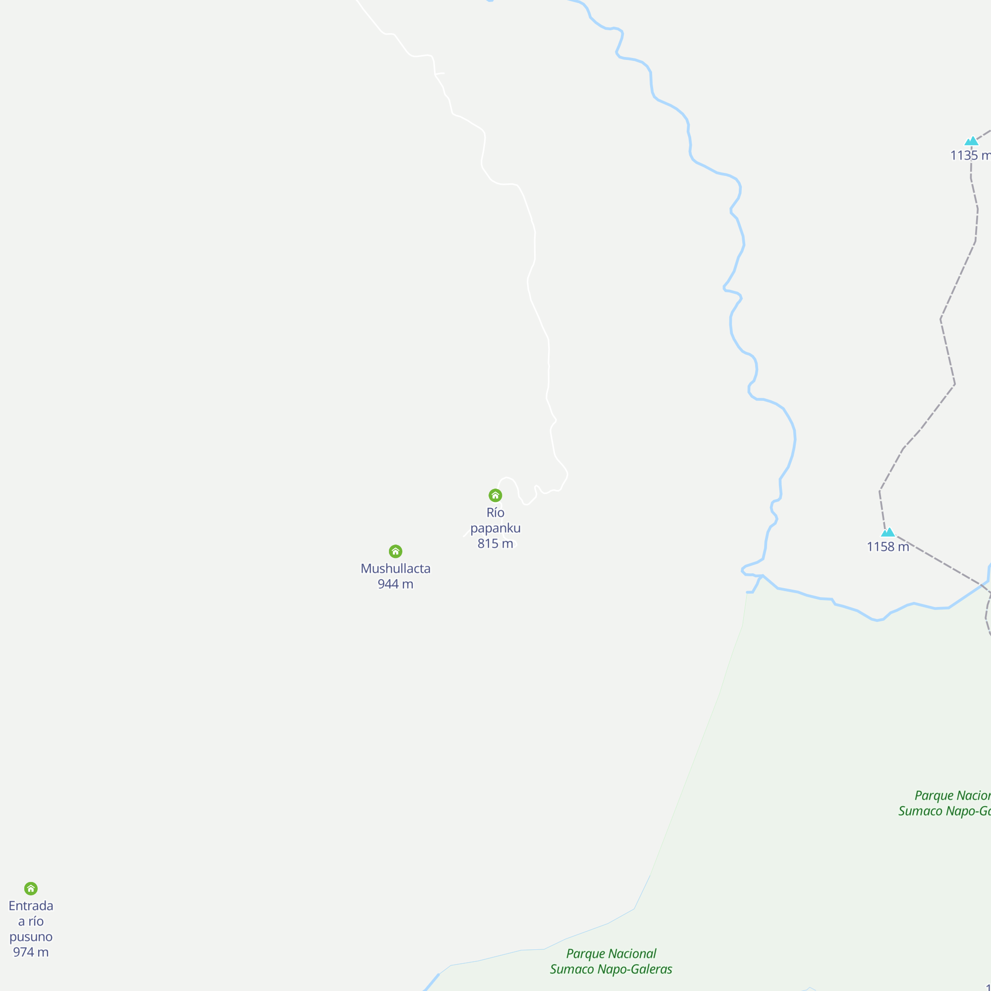 Río papanku map